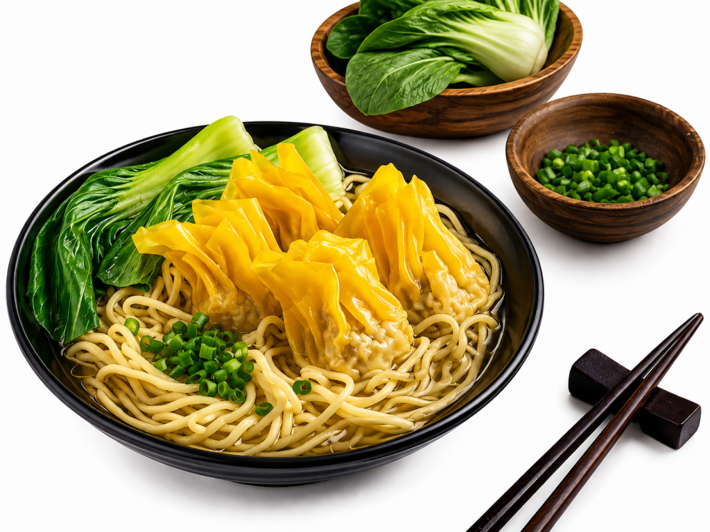 Chicken Wonton Noodles – نودلز ونتن بالدجاج