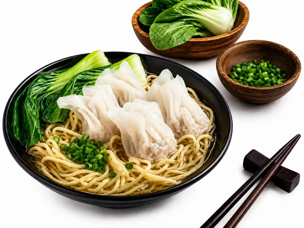 Chicken Wonton Noodles – نودلز ونتن بالدجاج